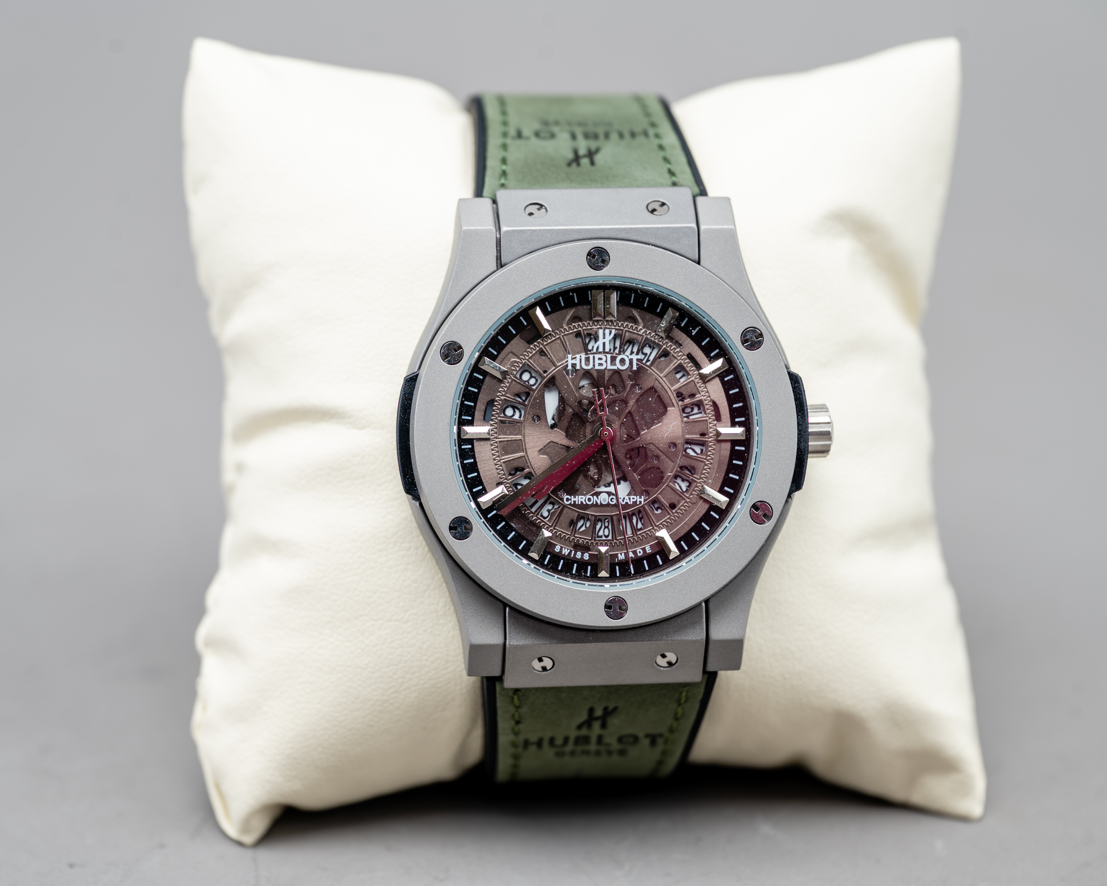 Hublot Chronograph Green Army