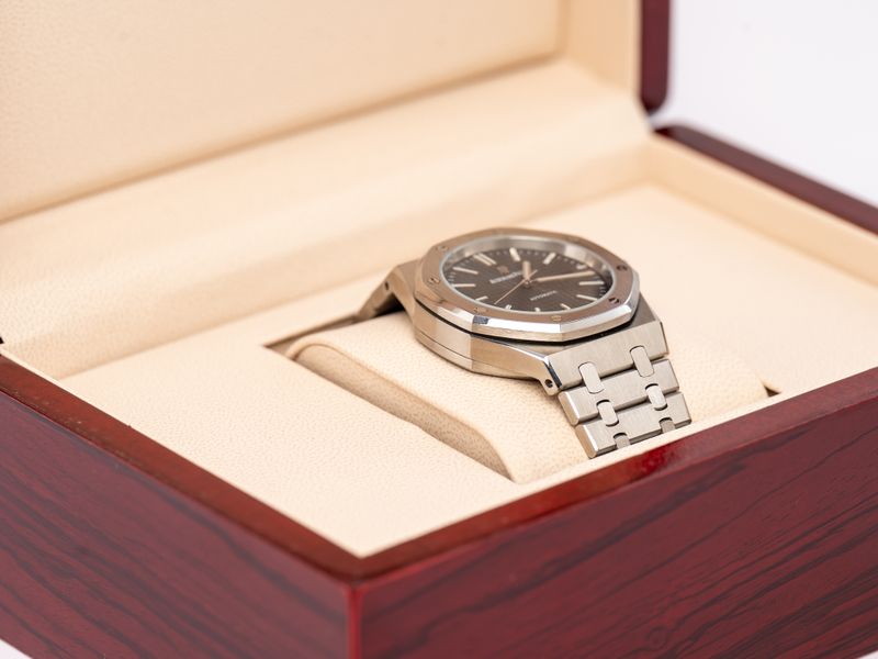 Audemars Piguet Royal Oak Sports Watch Black Dial