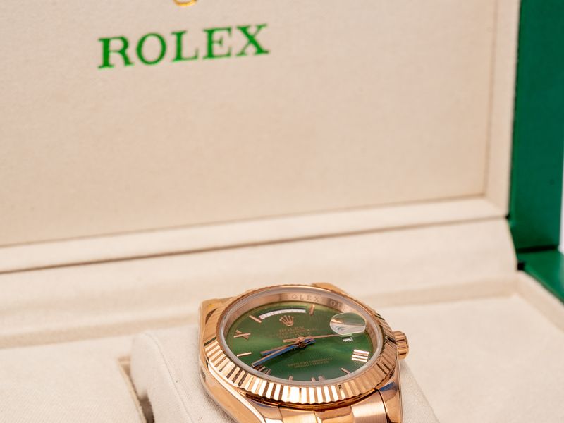 Rolex OP Day-Date Emarald Green Dial
